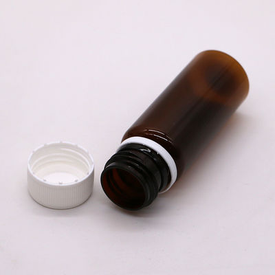 Andere geneesmiddelen 50 ml PET-hoest siroopfles met aanpasbare kleur en beveiligde dop