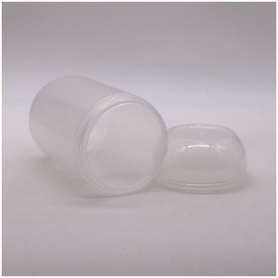 Op maat gemaakte 500 ml PP capsulevorm plastic voedselopslagpot met schroefdop