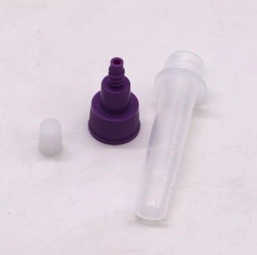Kleine PP-proefbuizen van kunststof met schroefkap voor laboratieve etikettering en RNA-extractie