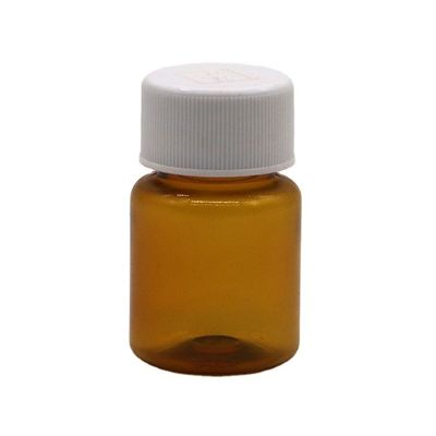 15 ml 25 ml 32 ml 48 ml 64 ml 90 ml 110 ml 180 ml PET Plastic Round Shape Flask Container voor chemische stoffen