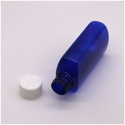 Basismateriaal PET 120 ml Vierkante Steriele Hoeststroop Orale vloeistofff Fles Kinderbescherming