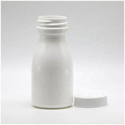 120 ml Bowlingvorm HDPE plastic fles voor het opslaan van pillen