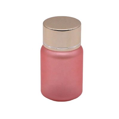 40 ml Matte Pink PET Food Grade Delicate Plastic Capsule Pill Flasje voor de gezondheidszorg