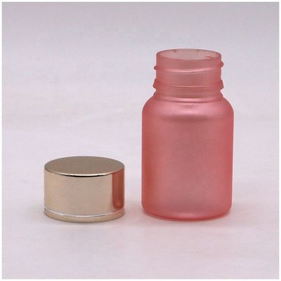 40 ml Matte Pink PET Food Grade Delicate Plastic Capsule Pill Flasje voor de gezondheidszorg