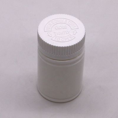Kinderwaardig dopje 70 ml PE-plastiekfles voor geneesmiddelen/medicijnen/tabletten/voedingssupplementen