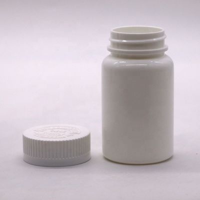 Custom Kleuren Etiquette Stickers 100 ml HDPE Plastic Flasje voor Supplement Pill Capsules