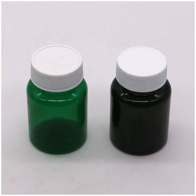 50cc 32mm Neck PET Plastic Pill Flasjes Capsule Flasjes met kindermogelijke dop PET basismateriaal