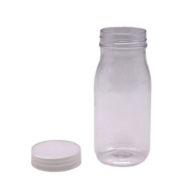 Kettingmateriaal PET Melk thee Plastic fles voor vloeibare dranken