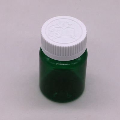 50cc 32mm Neck PET Plastic Pill Flasjes Capsule Flasjes met kindermogelijke dop PET basismateriaal