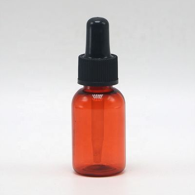 Geneesmiddelenkwaliteit 10ml/ 15ml/ 20ml/ 25ml PET-druppelfles met op maat gemaakte druppelkap