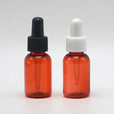 Geneesmiddelenkwaliteit 10ml/ 15ml/ 20ml/ 25ml PET-druppelfles met op maat gemaakte druppelkap