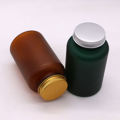 250 ml medicinale PET-fles met matte/gefroste afwerking en verschillende kleuren