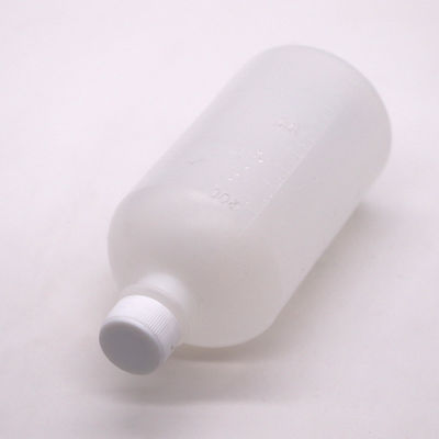100 ml / 200 ml PE vloeibare fles met weegschaal en kinderbeschermingsdop inbegrepen in het aanbod