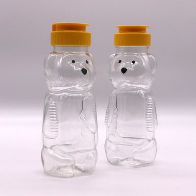 200 ml PET beer plastic honingpotten voor voedsel en creatieve studenten draagbare fles