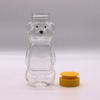 200 ml PET beer plastic honingpotten voor voedsel en creatieve studenten draagbare fles