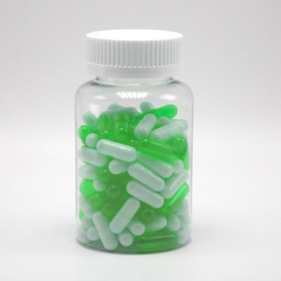 SCREW CAP PET-fles voor voedingssupplement Pillen Capsule Tablet in aangepaste kleur