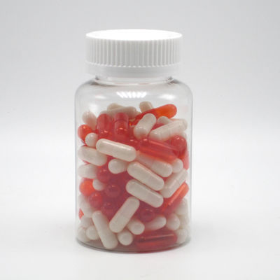SCREW CAP PET-fles voor voedingssupplement Pillen Capsule Tablet in aangepaste kleur