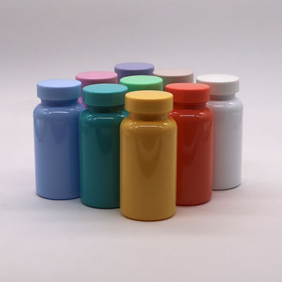 150 ml PET-capsulepillenfles in verschillende aanpasbare kleuren voor orale vaste geneeskunde