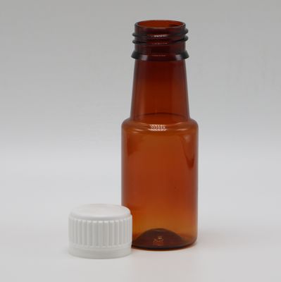 70 ml PET Amber Maple Hoest siroop orale vloeibare fles voor vloeibare geneeskunde