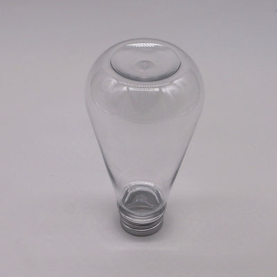 Medische opslag 250 ml HDPE unieke vorm plastic vloeistofff met aangepast logo en aluminium deksel