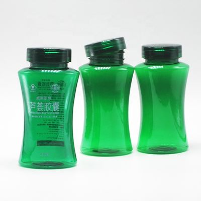 Design PET Collect Waist Flasje voor voedingssupplement capsule tablet