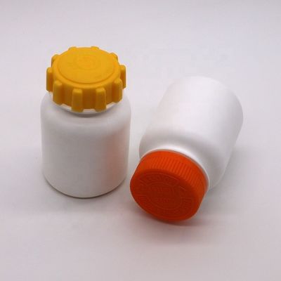 Ronde 225 ml 7.5 oz Plastic HDPE medicijnverpakking Supplement houder Fles Gear Cover