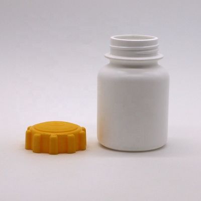 Ronde 225 ml 7.5 oz Plastic HDPE medicijnverpakking Supplement houder Fles Gear Cover
