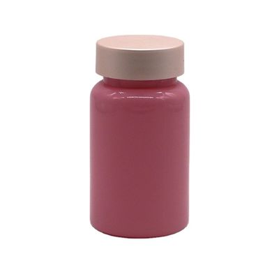 60 ml/100 ml/120 ml/250 ml PET-plastic fles met matte afwerking aangepaste kleur en andere geneesmiddelen