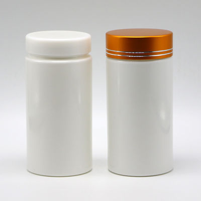 PE-plastic flessen 200 ml capaciteit Aanpasbare kleur Aluminium deksels voor andere geneesmiddelen