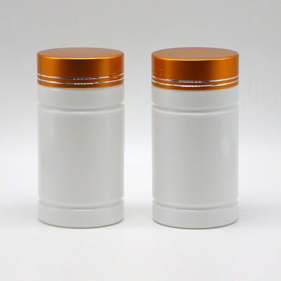 PE-plastic flessen 200 ml capaciteit Aanpasbare kleur Aluminium deksels voor andere geneesmiddelen