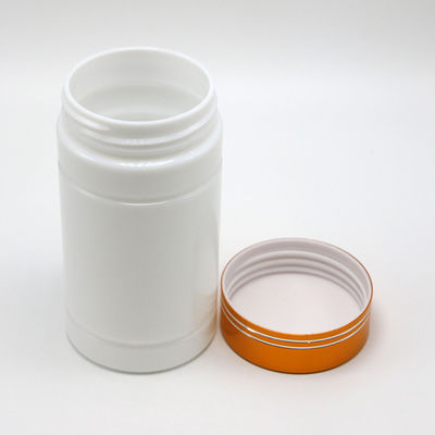 PE-plastic flessen 200 ml capaciteit Aanpasbare kleur Aluminium deksels voor andere geneesmiddelen