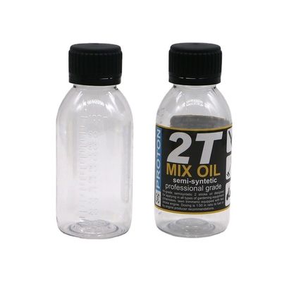 SCRUE CAP PET-fles met schaal voor 100 ml/60 ml siroopbasismateriaal PET-kappen die niet kunnen worden vervalst