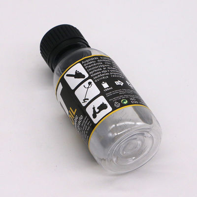 SCRUE CAP PET-fles met schaal voor 100 ml/60 ml siroopbasismateriaal PET-kappen die niet kunnen worden vervalst