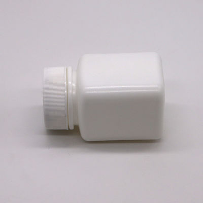 Persoonlijke kleur 60 ml HDPE vierkant plastic fles voor tablet