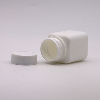 Persoonlijke kleur 60 ml HDPE vierkant plastic fles voor tablet