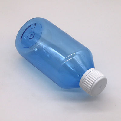 Aangepaste kleur 250ml PET Plastic Vloeibare Fles Schroef Kap en Kleur Optie inbegrepen