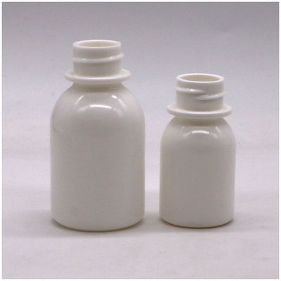 Kindbeschermde dekselcontainer 60 ml PE witte orale vloeibare medicijnfles voor hoestsiroop