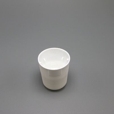 Witte lange nek PET plastic mondwaterfles met 250 ml capaciteit en schermdruk