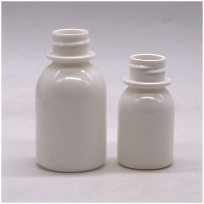 30 ml PE witte orale vloeistof fles met kindbeschermd deksel en CRC-dop
