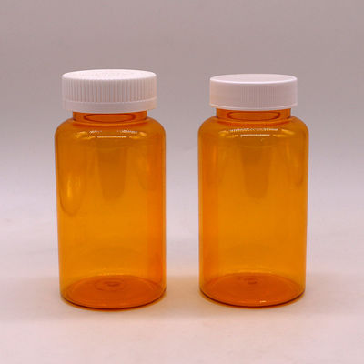 Kinderwaardig deksel PET-pillenverpakkingen voor apotheken en geneesmiddelenorganisaties 250 ml