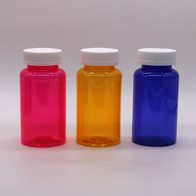 Kinderwaardig deksel PET-pillenverpakkingen voor apotheken en geneesmiddelenorganisaties 250 ml