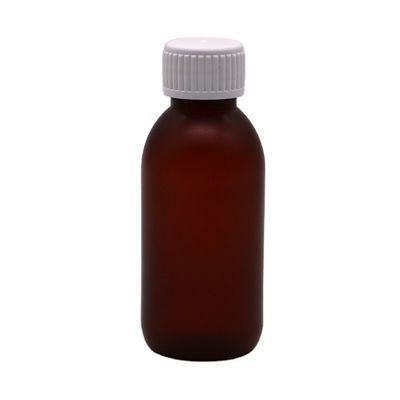 120 ml Hoest siroop Ronde vloeibare vorst Plastic fles voor medisch afval