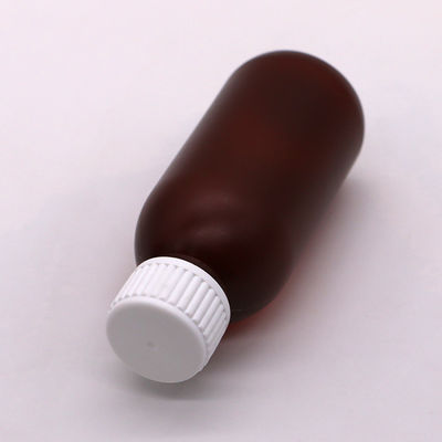 120 ml Hoest siroop Ronde vloeibare vorst Plastic fles voor medisch afval