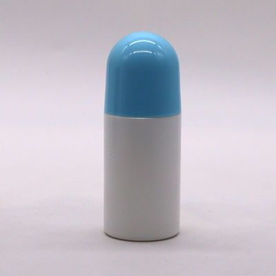 HDPE oogcrème hervulbare rol op fles voor antitranspirerend muggenwerend middel 50 ml