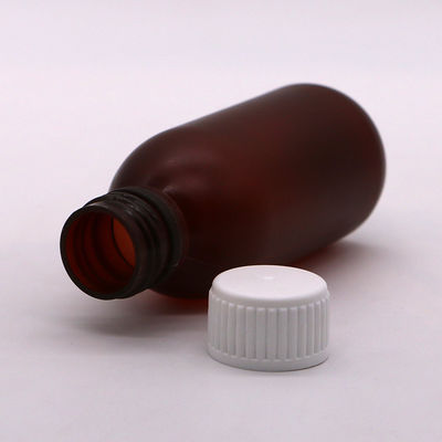 120 ml Hoest siroop Ronde vloeibare vorst Plastic fles voor medisch afval