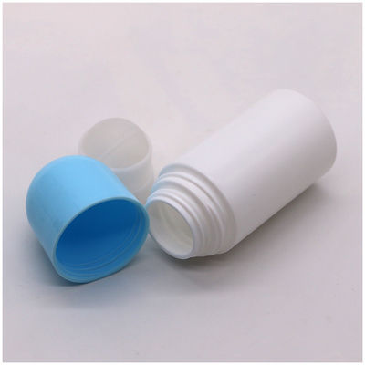 HDPE oogcrème hervulbare rol op fles voor antitranspirerend muggenwerend middel 50 ml