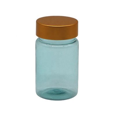 70 ml PET kleine transparante fles Plastic medische container met PS Cover OEM Service