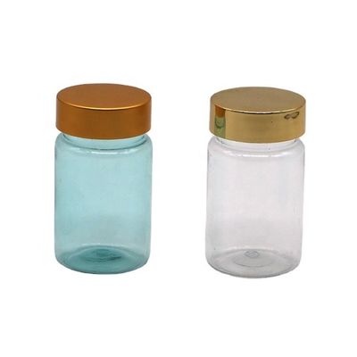 70 ml PET kleine transparante fles Plastic medische container met PS Cover OEM Service