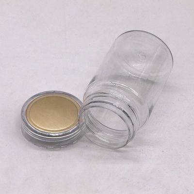 70 ml PET kleine transparante fles Plastic medische container met PS Cover OEM Service