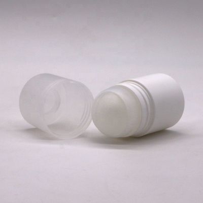 Gepersonaliseerde kleur 50 ml PE/PP essentiële olie plastic rol op fles voor deodorantopvulling